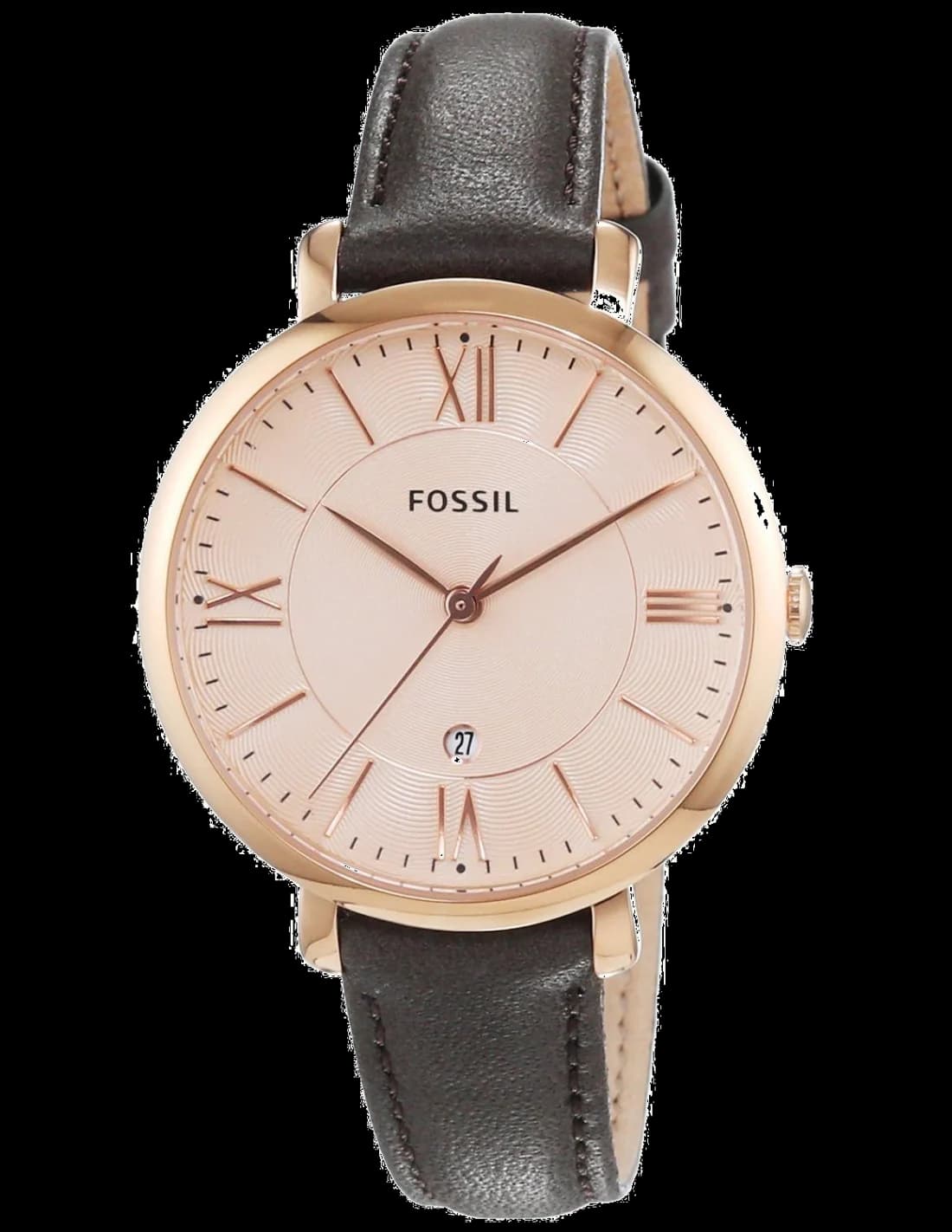 Montre Fossil ES3707 Jacqueline Bracelet Cuir Marron