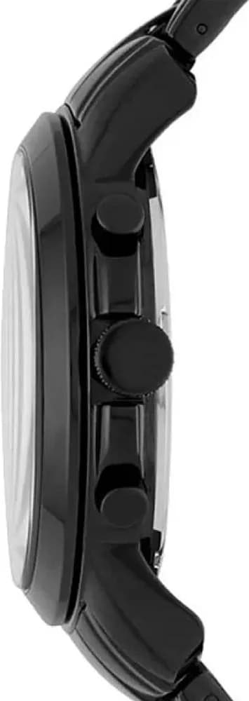 Montre Fossil FS4832 en Acier Noir avec Chiffres Romains vue 3