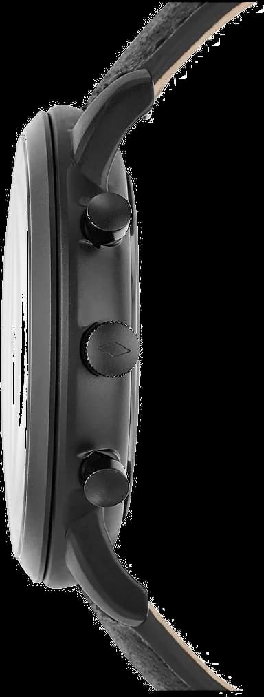 Montre Fossil FS5503 Chronographe avec Bracelet en Cuir Noir vue 3