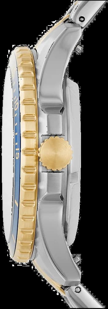 Montre homme Fossil FB-01 automatique ME3191 acier inoxydable bicolore vue 2