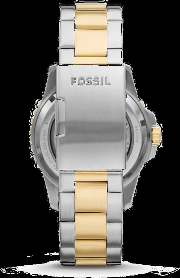 Montre homme Fossil FB-01 automatique ME3191 acier inoxydable bicolore vue 3