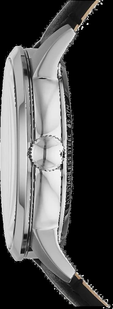 Montre Fossil Townsman Automatique ME3200 Squelette bracelet cuir noir vue 3