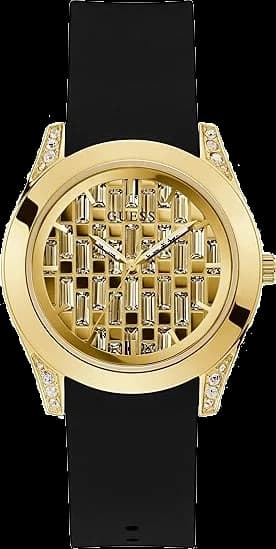 Montre Guess Clarity GW0109L1 Bracelet en silicone noir