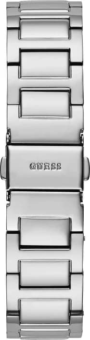 Montre Femme Guess Deco GW0472L1 bracelet acier argent boitier carré orné de strass vue 3