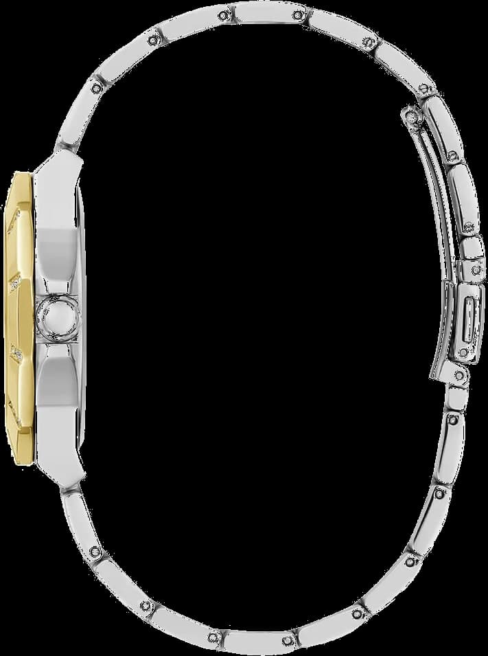 Montre Femme Guess Sunray GW0616L2 bracelet acier bicolore cadran multifonction vue 3