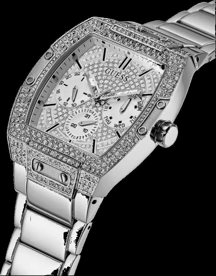 Montre Guess GW0094G1 Tonneau 43mm Micropavée de Cristaux vue 3