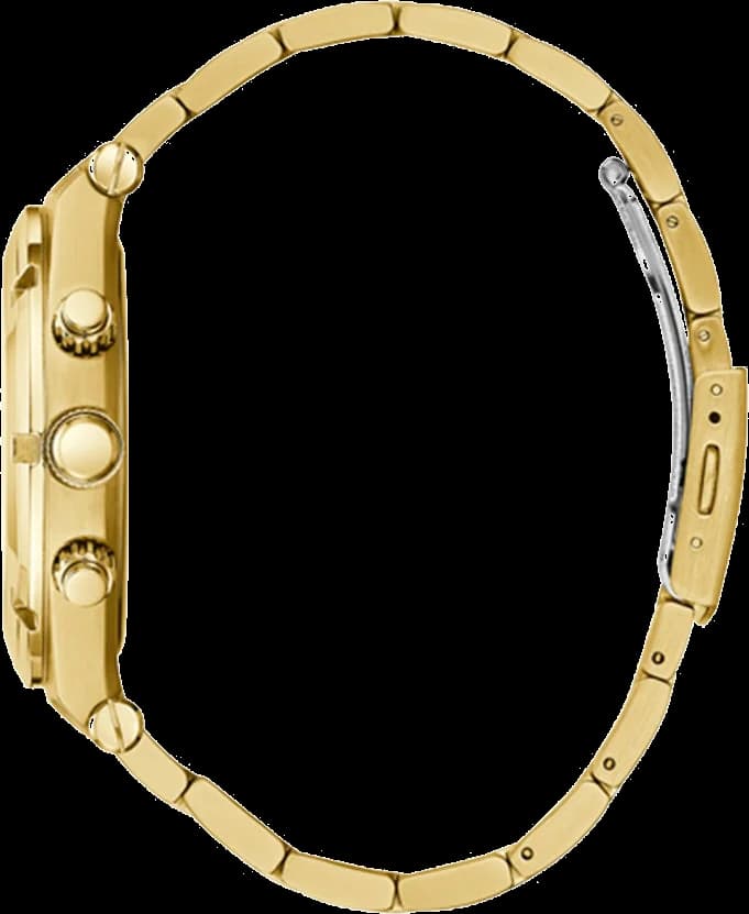 Montre Guess GW0260G2 en Acier Doré avec Cadran Noir 44mm vue 2