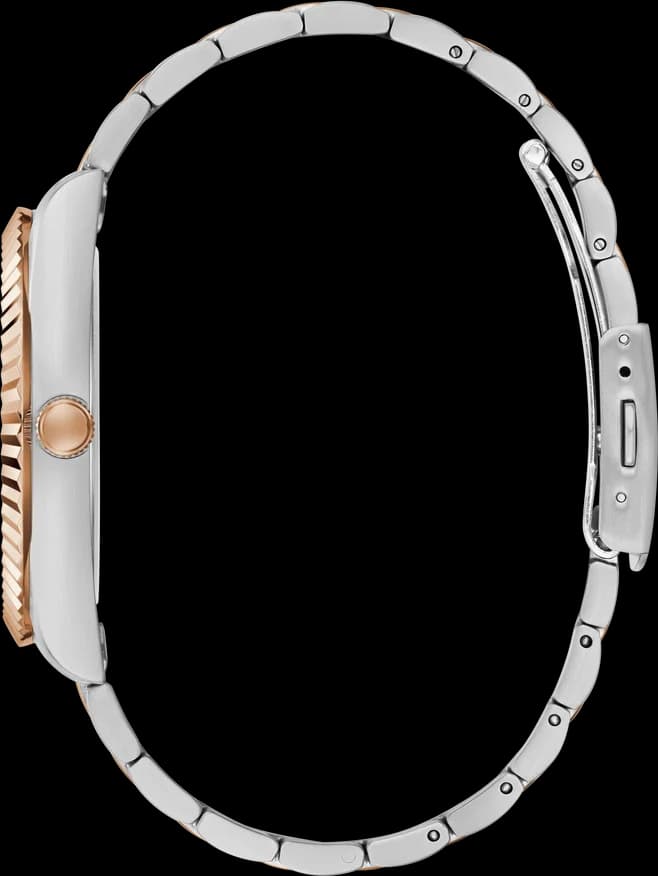 Montre Homme Guess GW0265G13 Connoisseur Bicolore Cadran Gris Taupe vue 4