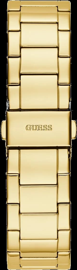Montre Femme Guess Moonlight GW0320L2 bracelet doré en acier boitier orné de cristaux vue 4