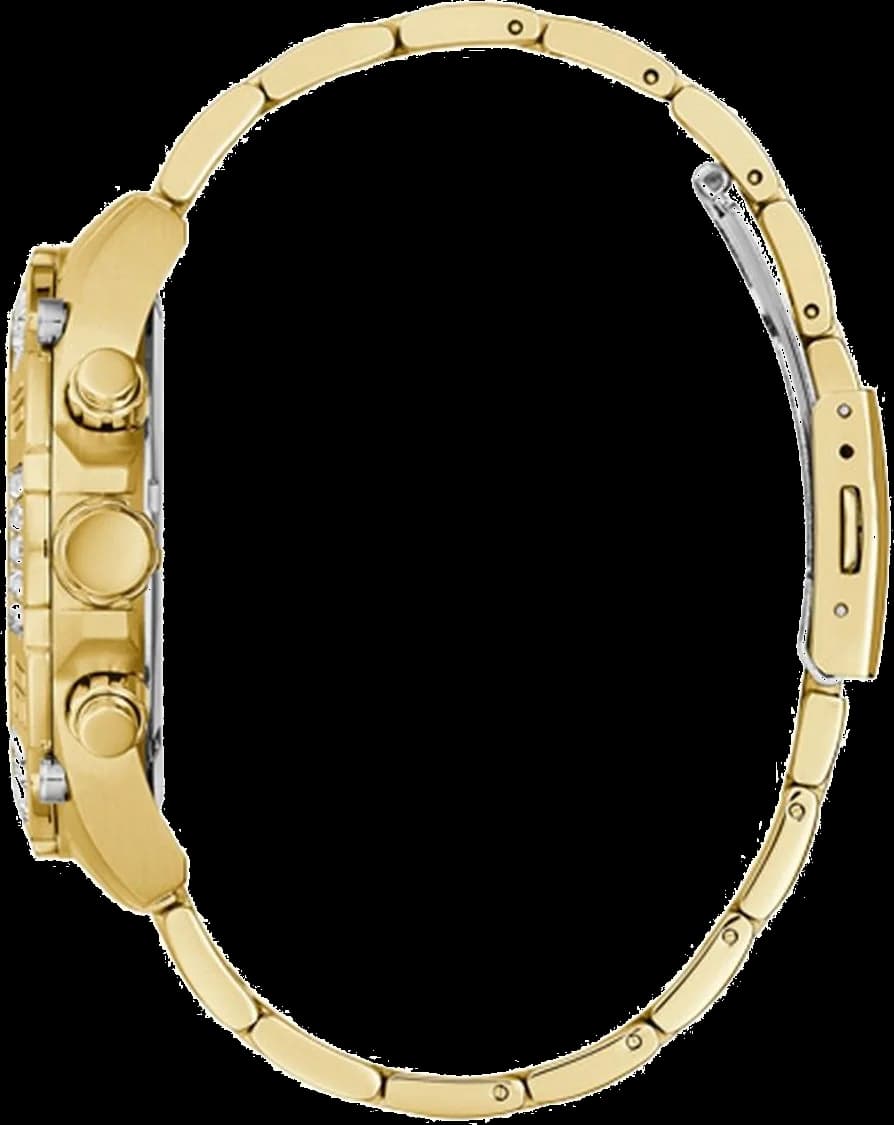 Montre Guess GW0390G2 en Acier Doré et Cadran Noir vue 2