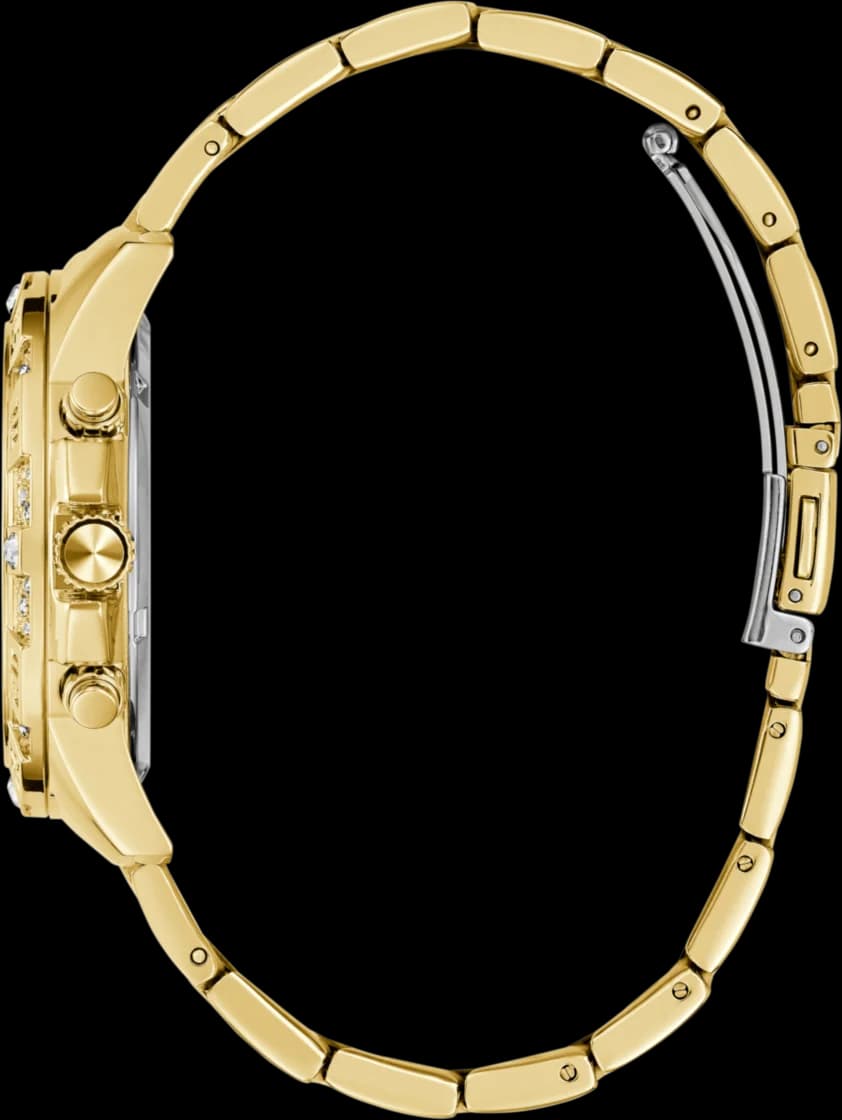 Montre Femme Guess Majesty GW0771L2 Acier Doré et Cristaux vue 3
