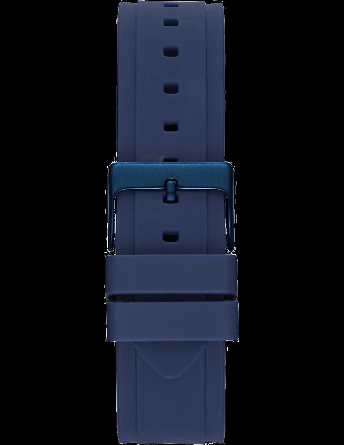 Montre Femme Guess Jet Setter W0571L1 Silicone Bleu et Acier Rose Gold vue 3