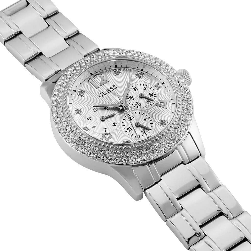 Montre Femme Guess W1097L1 Bedazzle en Acier Inoxydable vue 2