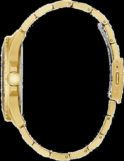 Montre Guess W1107G4 Acier Doré et Cadran Noir Multifonction vue 2