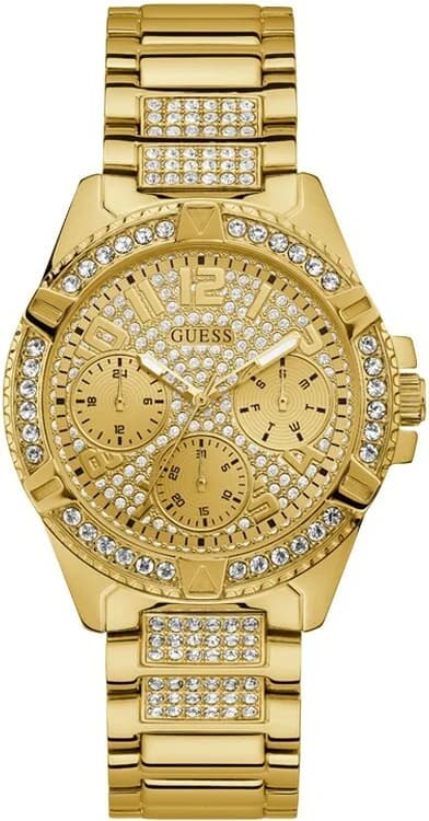 Montre Femme Guess W1156L2 Acier Doré et Strass