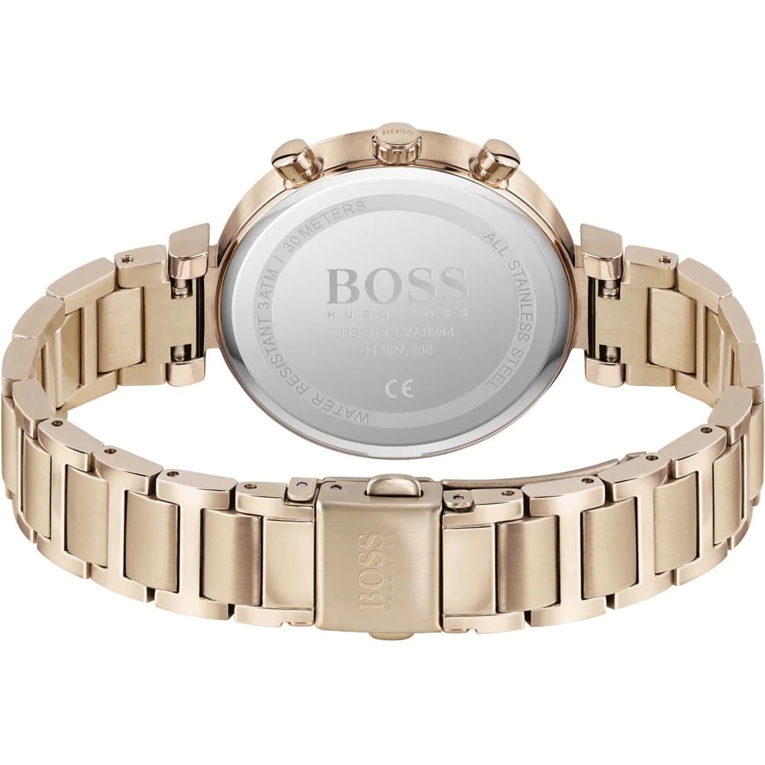 Montre Hugo Boss 1502531 en Acier Rose Gold et Cadran Champagne vue 7