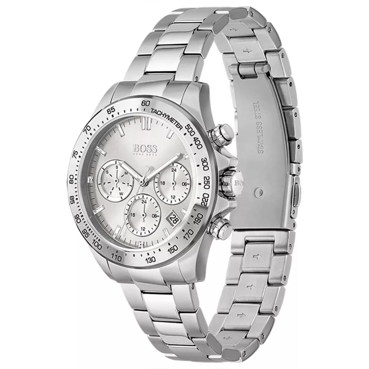 Montre Femme Hugo Boss 1502616 Sport Lux Chronographe Acier Gris vue 2