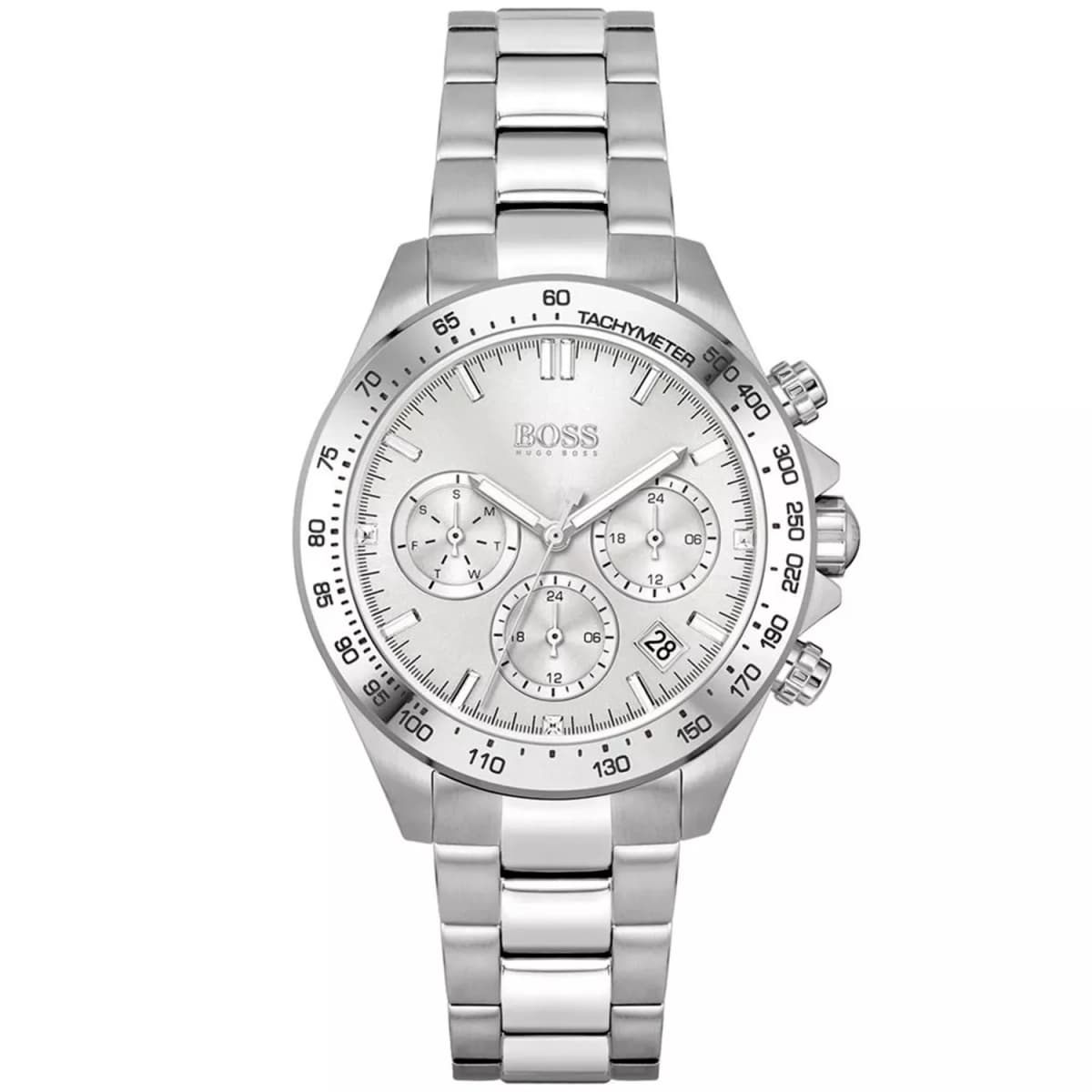 Montre Femme Hugo Boss 1502616 Sport Lux Chronographe Acier Gris