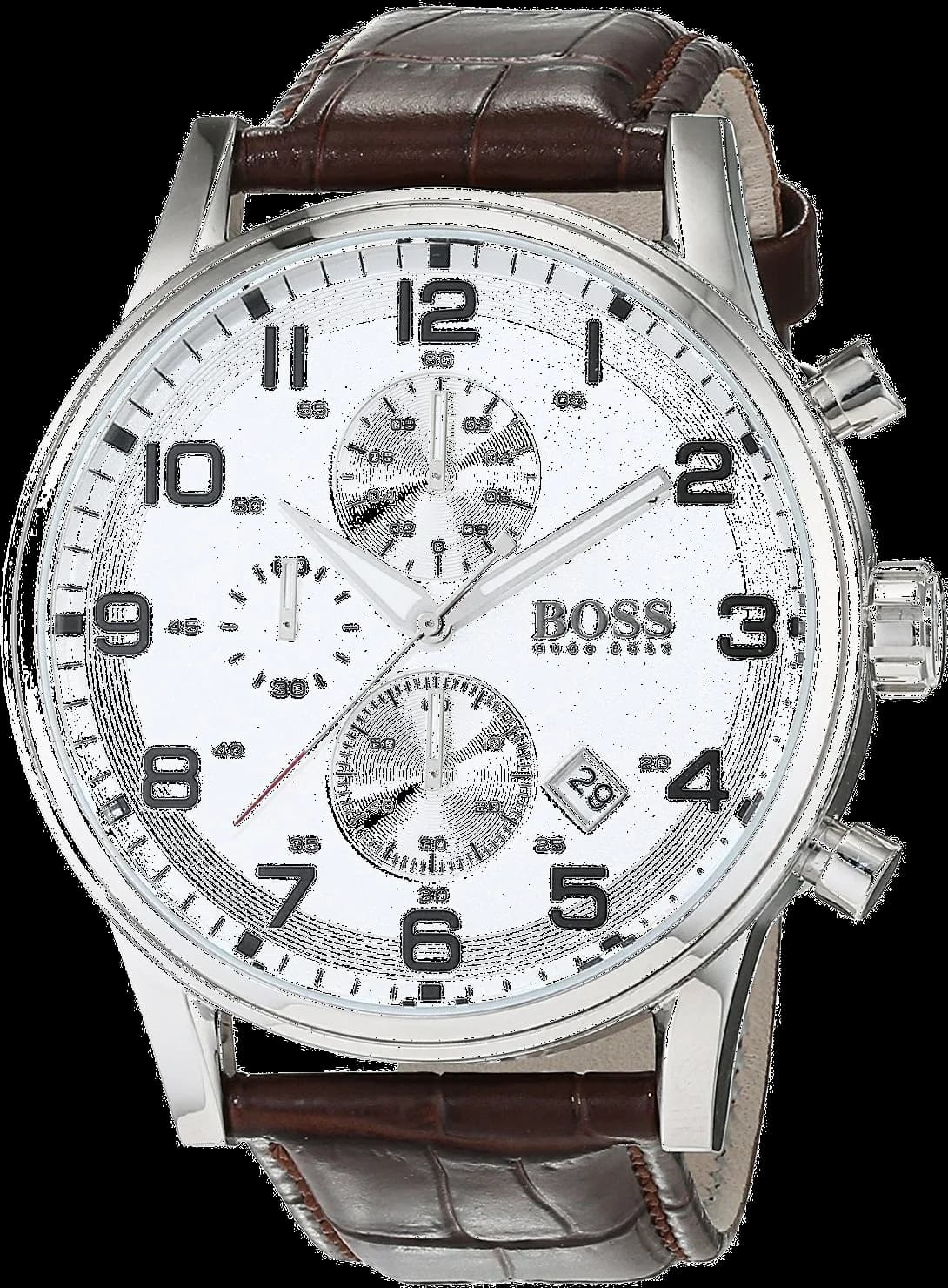 Montre Hugo Boss 1512447 avec Bracelet en Cuir Marron