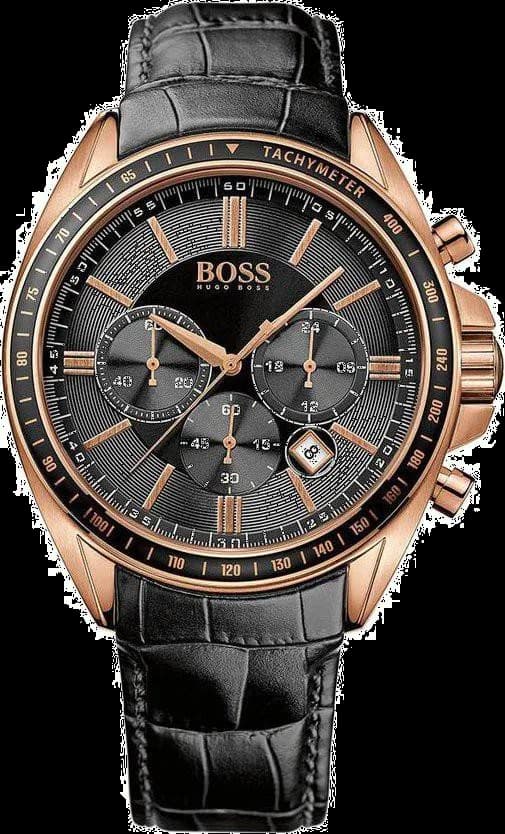 Montre Hugo Boss 1513092 Bracelet Cuir Noir
