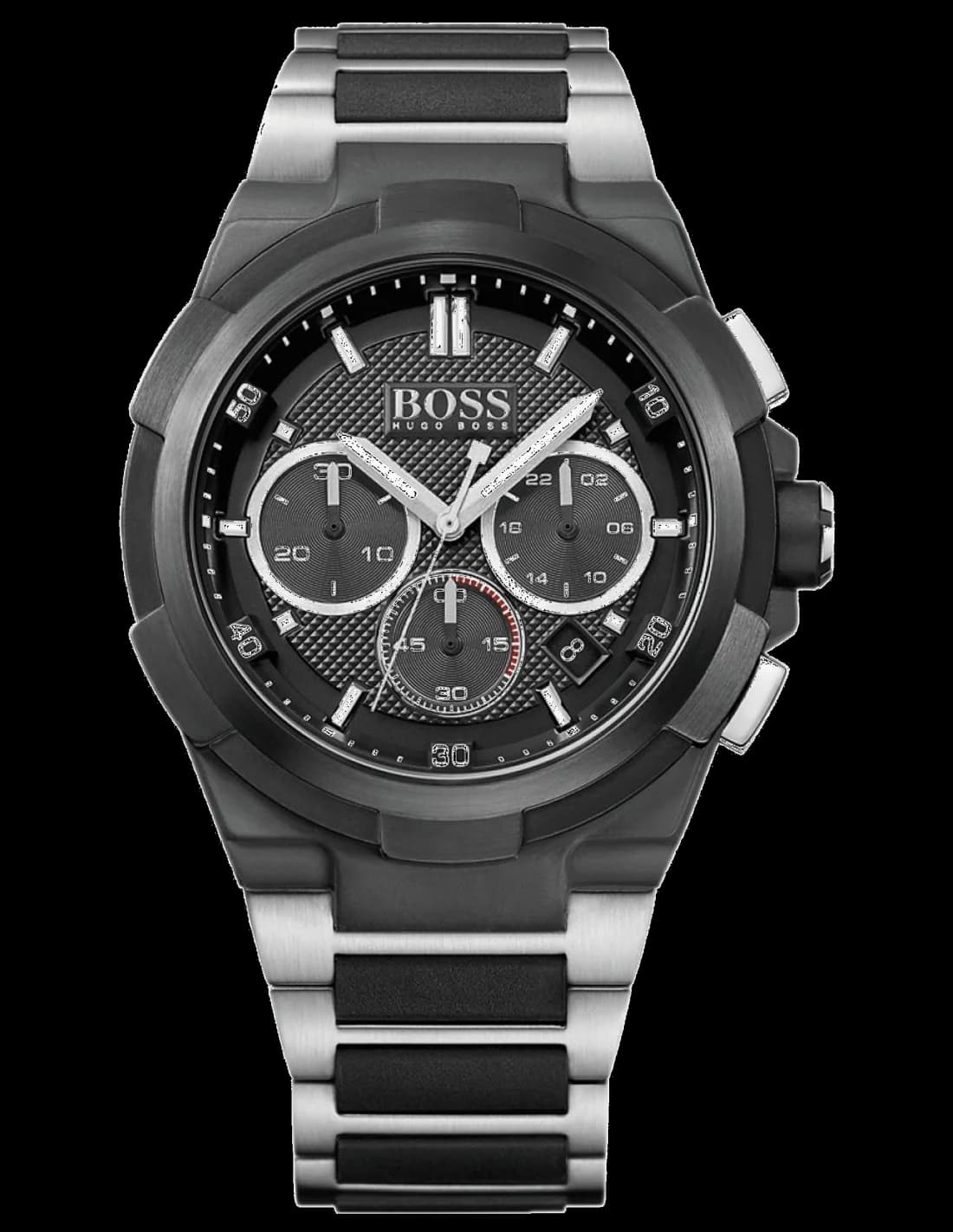 Montre Hugo Boss 1513368 en Acier Inoxydable et Cadran Noir