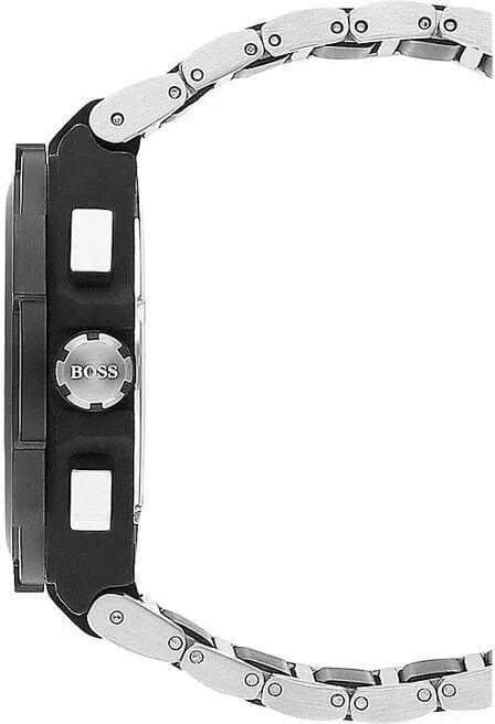 Montre Hugo Boss 1513368 en Acier Inoxydable et Cadran Noir vue 2