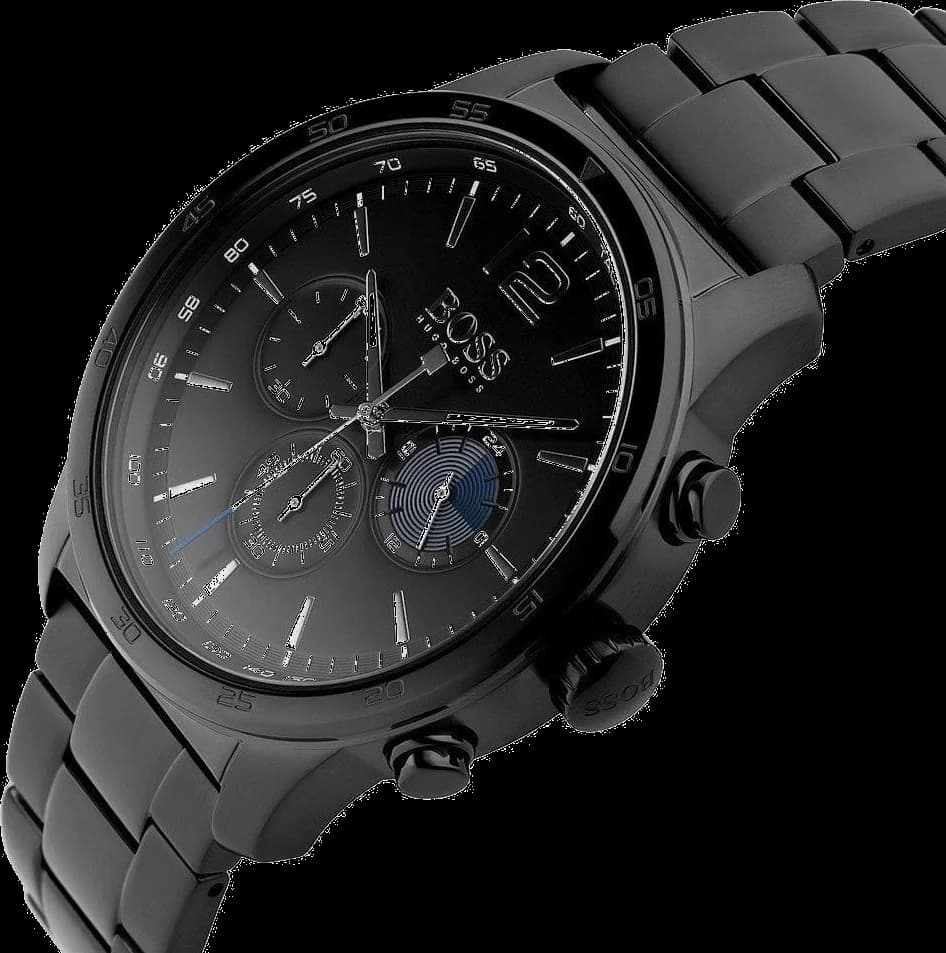 Montre Hugo Boss 1513528 Chronographe en Acier Noir vue 2