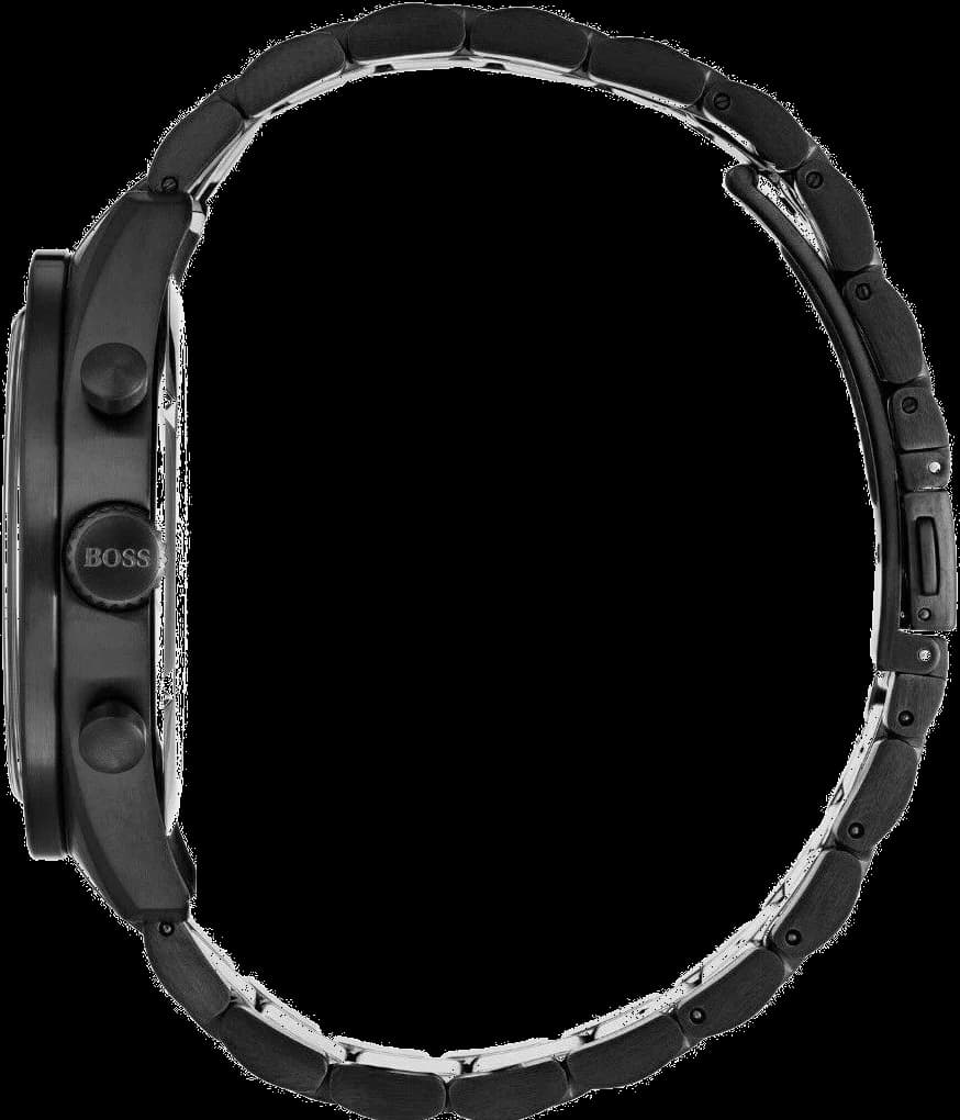 Montre Hugo Boss 1513528 Chronographe en Acier Noir vue 3