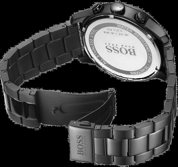 Montre Hugo Boss 1513528 Chronographe en Acier Noir vue 4