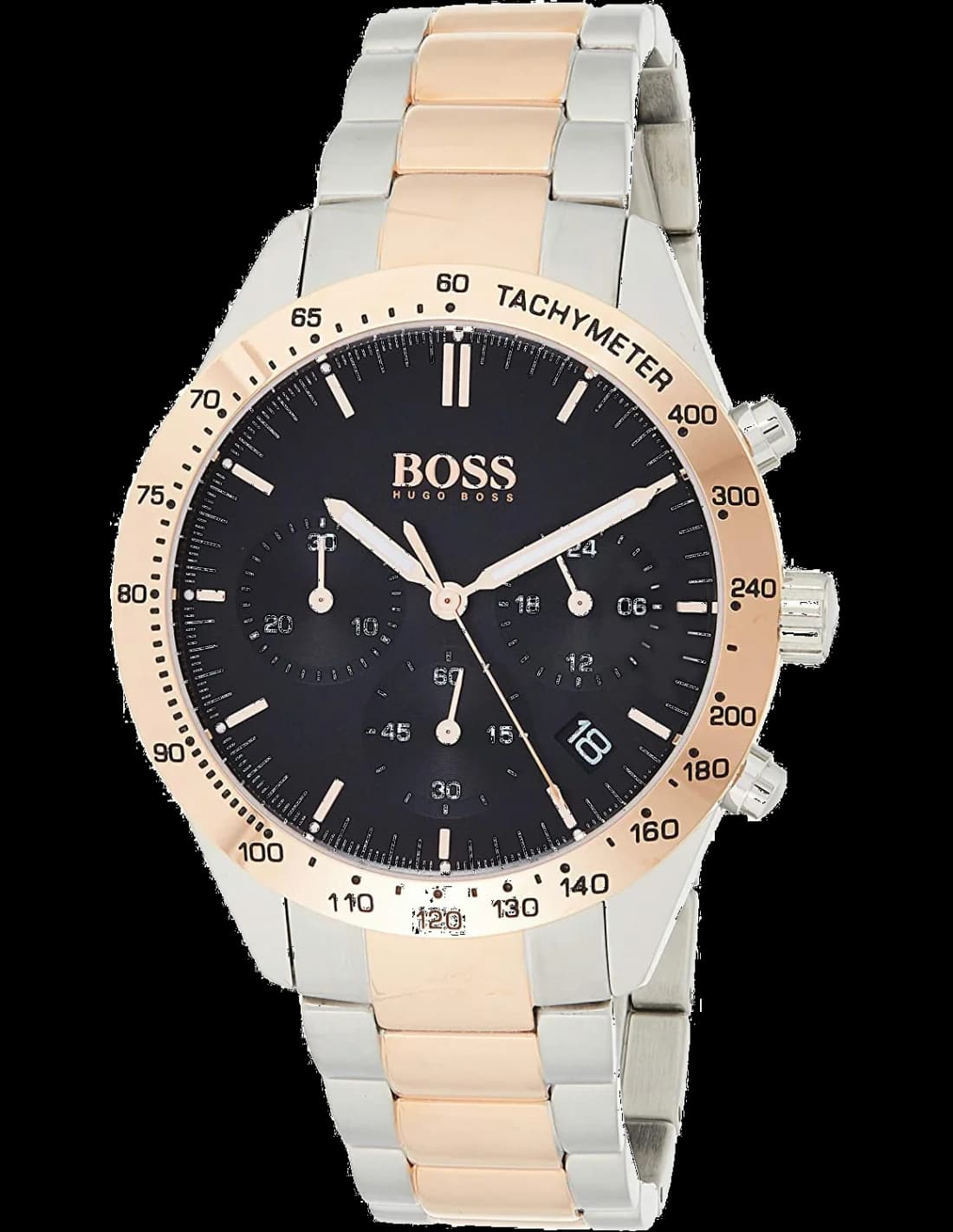 Montre Hugo Boss 1513584 Chronographe en Acier Inoxydable Bi-ton