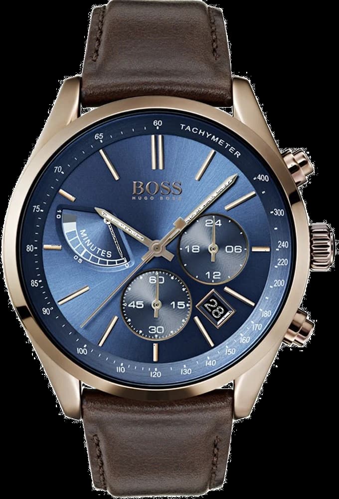 Montre Hugo Boss 1513604 Chronographe Cadran Bleu