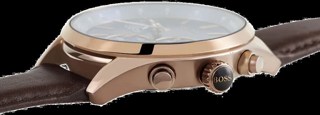 Montre Hugo Boss 1513604 Chronographe Cadran Bleu vue 3