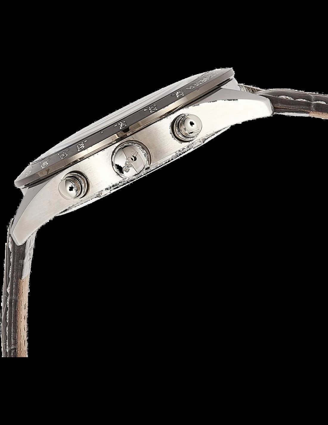 Montre Hugo Boss 1513659 Chronographe en Acier et Cuir Noir vue 2