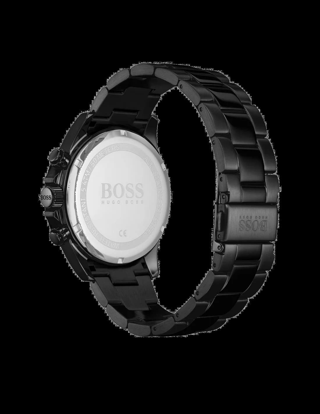 Montre Hugo Boss 1513754 Chronomètre en Acier Noir vue 2
