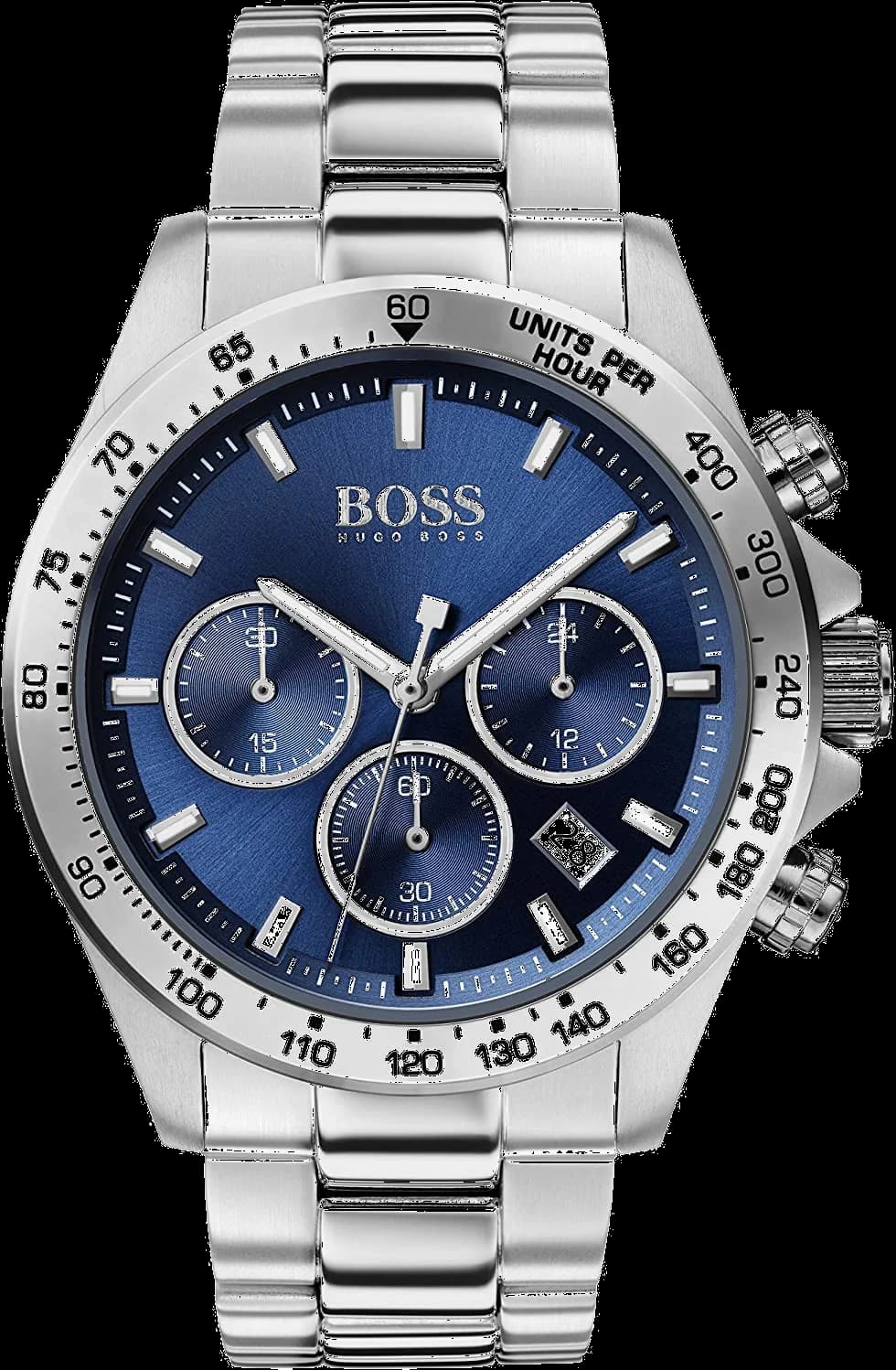 Montre Hugo Boss 1513755 Chronomètre Sport à Cadran Bleu