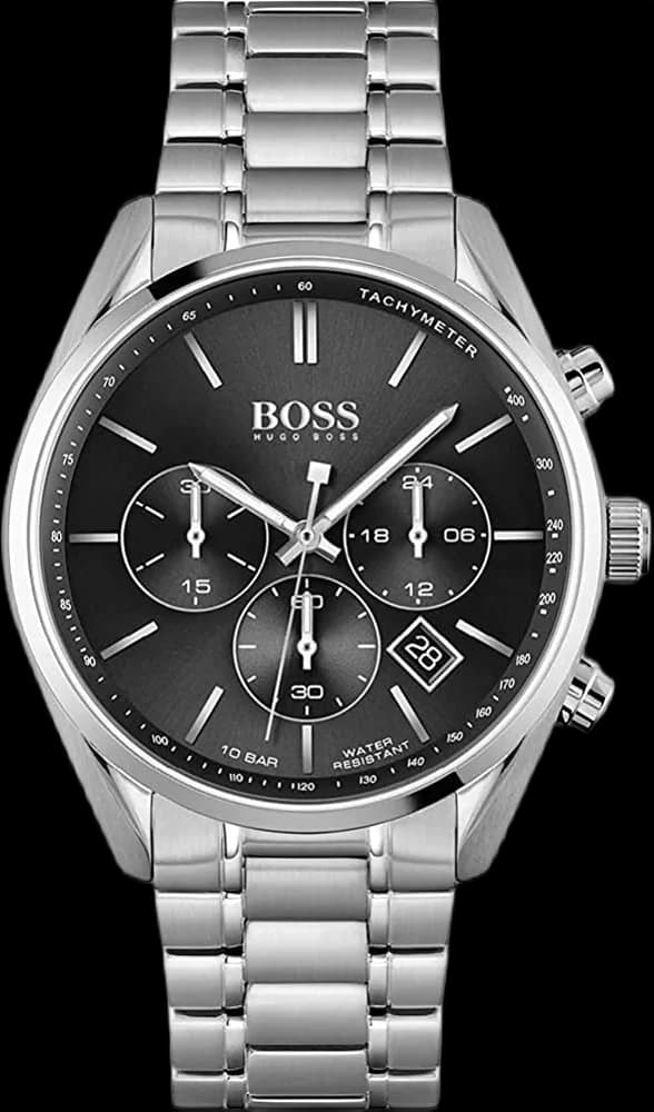 Montre Homme Hugo Boss Associate 1513871 chronographe cadran noir