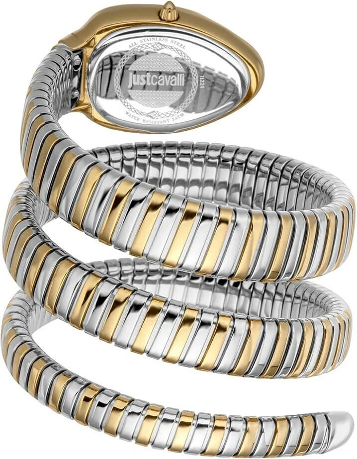 Montre Just Cavalli JC1L228M0075 Bicolore Cadran Bleu Texturé vue 2