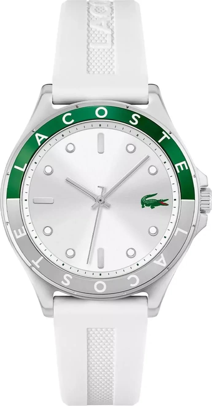 Montre Femme Lacoste Swing 2001265 bracelet silicone blanc