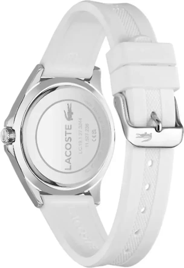 Montre Femme Lacoste Swing 2001265 bracelet silicone blanc vue 3