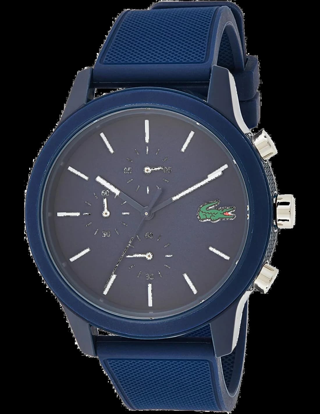 Montre Lacoste 2010970 12.12 en Résine et Silicone Bleu avec Cadran Multifonctions vue 2