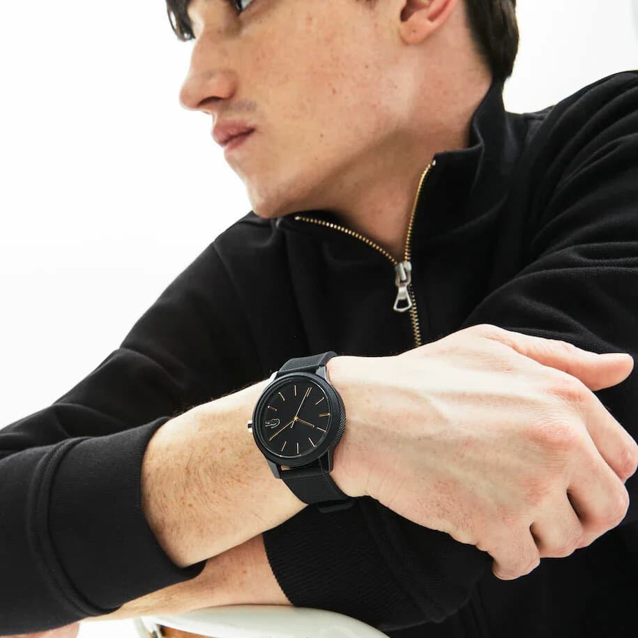 Montre Homme Lacoste 2011010 Bracelet Silicone Noir vue 3