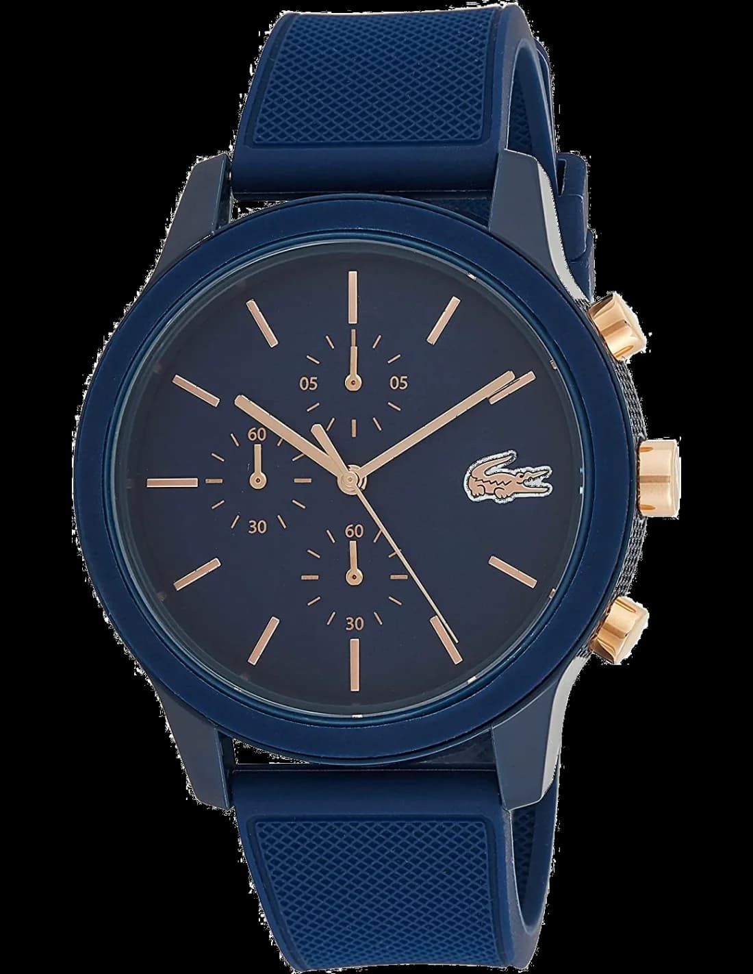 Montre Lacoste 2011013 Chronomètre Sport en Silicone Bleu