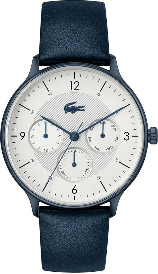 Montre Lacoste Club 2011140 en Acier Bleu et Bracelet Cuir