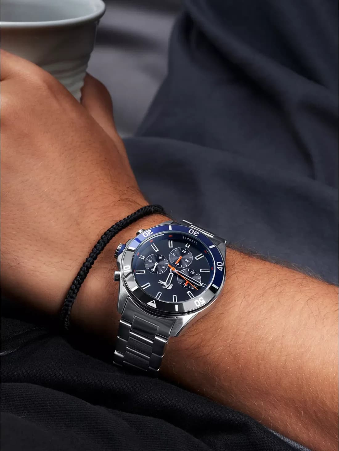 Montre Lacoste 2011155 en Acier Argenté avec Cadran Multifonctions vue 4