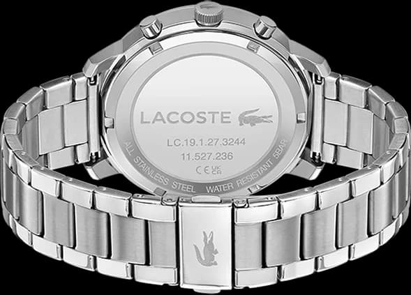 Montre Homme Lacoste 2011178 Replay en Acier Argenté et Cadran Vert vue 3