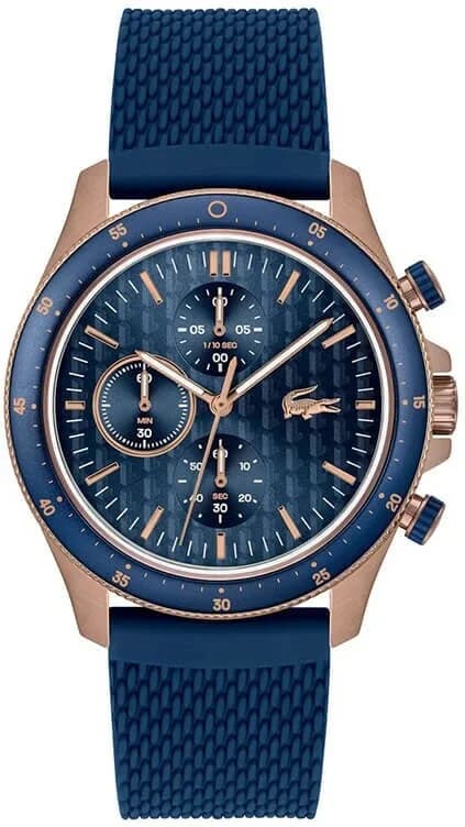 Montre Homme Lacoste 2011253 Silicone Bleu Multifonctions