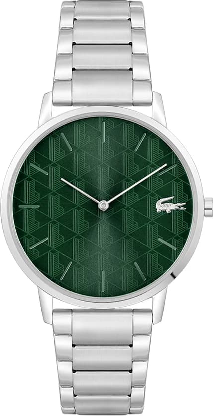 Montre Lacoste 2011311 en Acier Argenté avec Cadran Vert