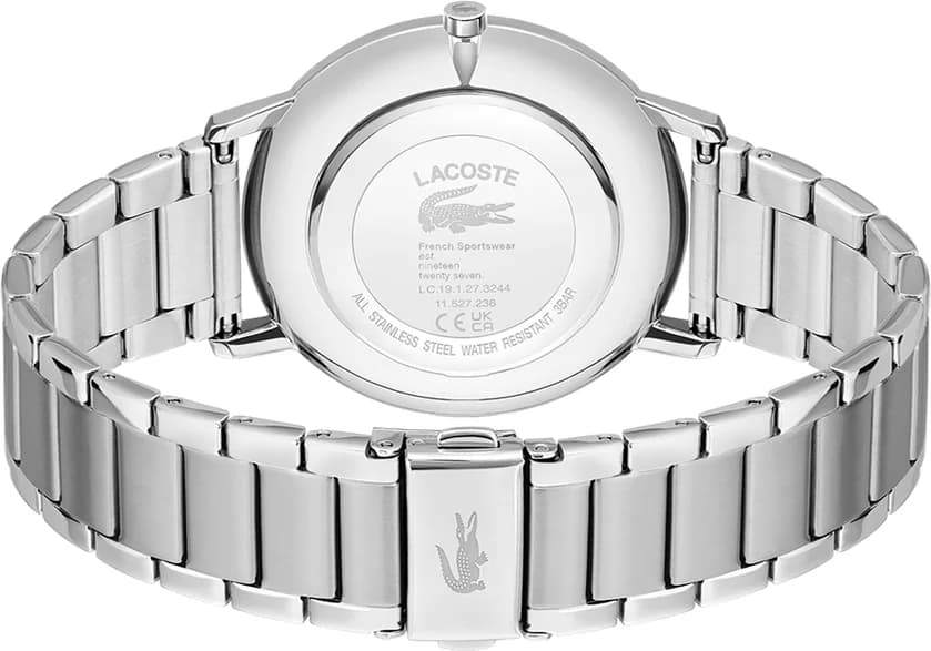 Montre Lacoste 2011311 en Acier Argenté avec Cadran Vert vue 3