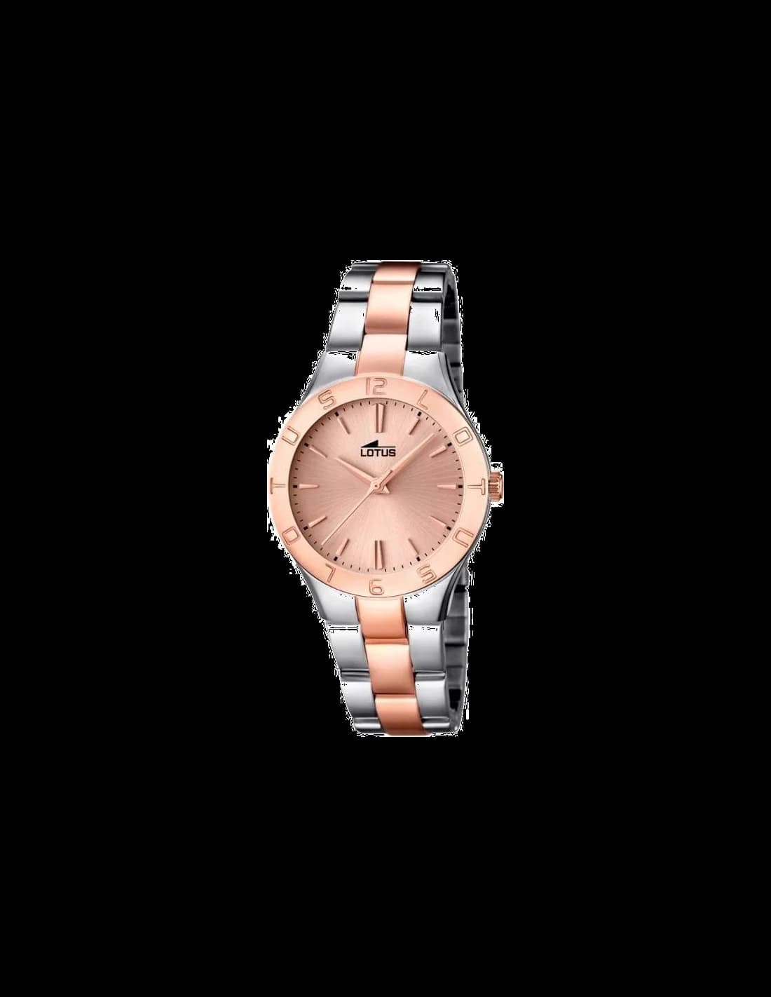 Montre Femme Lotus Trendy L15896/2 bracelet en acier bicolore