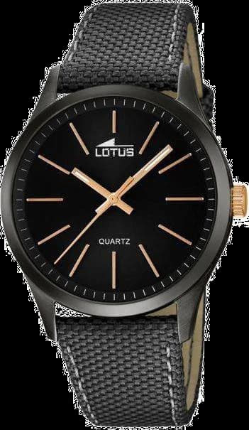 Montre Lotus Smart Casual L18165/2 Tissu et acier anthracite